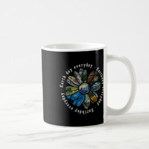 Mug Jour des terres amusant Partout Tournesol Terre An