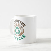 Mug Jour des terres de recyclage (Devant gauche)