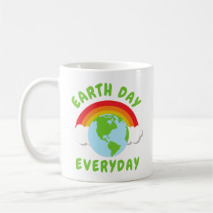 Mug Jour des terres quotidien arc-en-ciel