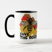 Mug Jour des terres, Sauvez Les Abeilles (Gauche)