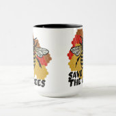 Mug Jour des terres, Sauvez Les Abeilles (Centre)