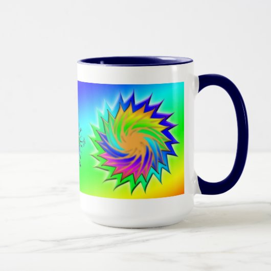 Mug Jour des terres ~ Sunburst (Droite)
