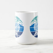 Mug Jour des terres, Tortue de mer, Nettoyer l'océan (Centre)