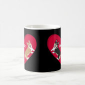 Mug Jour des Valentines Corgi (Centre)