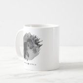 Mug Jour des Valentines customisé Photo moderne Couple (Devant gauche)