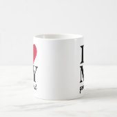 Mug Jour des Valentines J'aime ma petite amie | Petit (Centre)