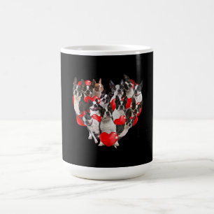 Mug Jour des Valentines mignonnes Boston Terrier Chien