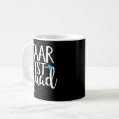 Mug Jour d'essai de l'enseignant élémentaire de l'équi (Devant gauche)