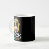 Mug Jour d'examen du test de score de l'enseignant du (Devant gauche)