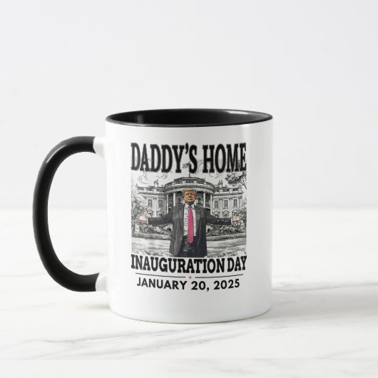 Mug jour d'inauguration de la maison de daddy 2025 don (Gauche)