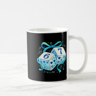 Mug jour drôle maths 67 six sept dés 6 7 mème
