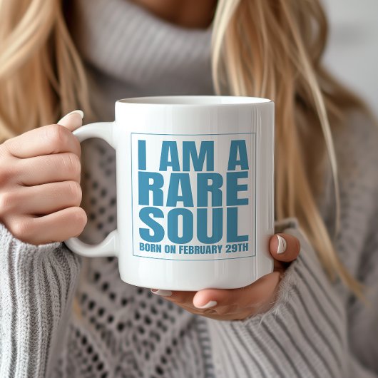 Mug Jour du baut 29 février Année du baut Anniversaire