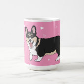 Mug Jour du Corgi Valentines (Centre)