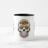 Mug Jour du crâne de sucre mort (Centre)