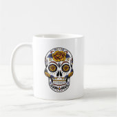 Mug jour du crâne mexicain des morts (Gauche)