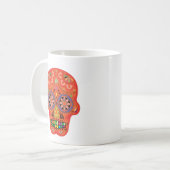 Mug Jour du crâne mort de sucre (Devant gauche)