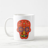 Mug Jour du crâne mort de sucre (Gauche)