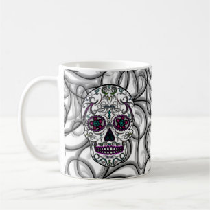 Mug Jour du crâne mort de sucre - couleur multi
