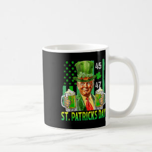 Mug Jour du drapeau américain Trump 2025, Saint-Patric