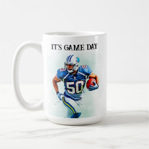 Mug Jour du jeu Courir le football américain 50e anniv