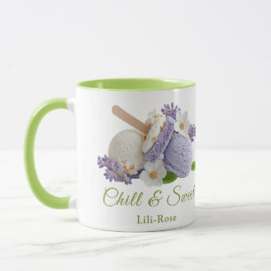 Mug Jour du Sandwich de Crème Glacée à la Lavande