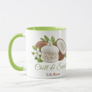 Mug Jour du Sandwich de Crème Glacée à la Noix de Coco
