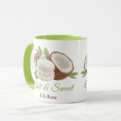Mug Jour du Sandwich de Crème Glacée à la Noix de Coco (Devant gauche)