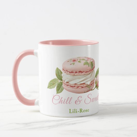 Mug Jour du Sandwich de Crème Glacée à la Rose (Gauche)