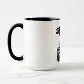 Mug Jour effrayant Joyeux Halloween (Gauche)