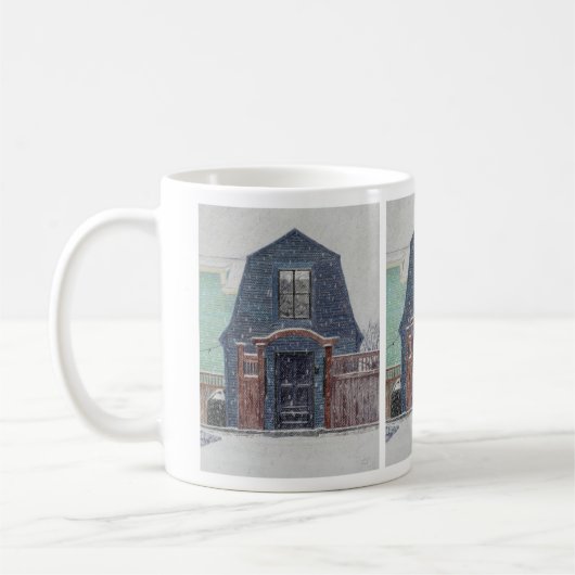 Mug Jour enneigé (Gauche)