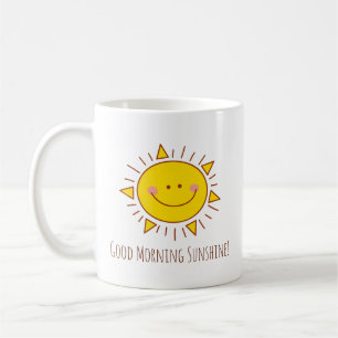 Mug Jour ensoleillé mignon heureux de soleil bonjour