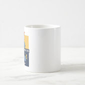 Mug Jour et nuit Blue Frenchie Création drôle (Centre)