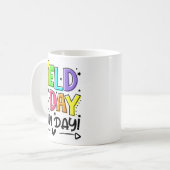 Mug Jour Fun Jour Dernier Jour De L'École Enseignant E (Devant gauche)