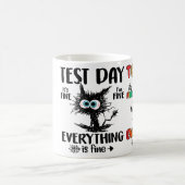 Mug Jour Funny Stress Chat Enseignant Enfants Étudiant (Centre)