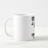 Mug Jour Funny Stress Chat Enseignant Enfants Étudiant (Gauche)