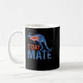 Mug Jour G Mate Kangaroo Aussie Animal Australie Drape (Gauche)