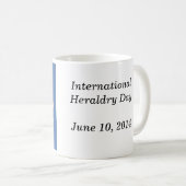 Mug Jour héraldique international 2014 (Devant droit)