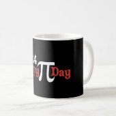 Mug Jour heureux 3,14 de pi - 14 mars (Devant droit)