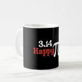 Mug Jour heureux 3,14 de pi - 14 mars (Devant gauche)