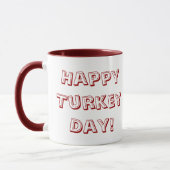 Mug Jour heureux de la Turquie ! (Gauche)