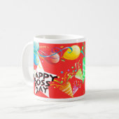 Mug Jour heureux de patron (Devant gauche)