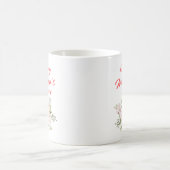 Mug jour heureux des femmes blanc (Centre)