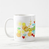 Mug Jour heureux et lumineux Bonjour (Gauche)