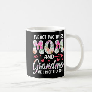 Mug Jour I#39 ; #39 ; j'ai deux titres grand-mère gran
