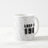 MUG JOUR INTERCALAIRE 1988 (Devant droit)