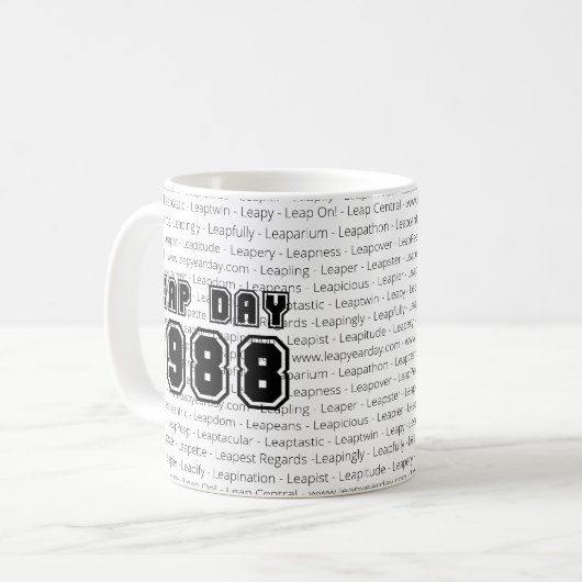 MUG JOUR INTERCALAIRE 1988 (Devant gauche)