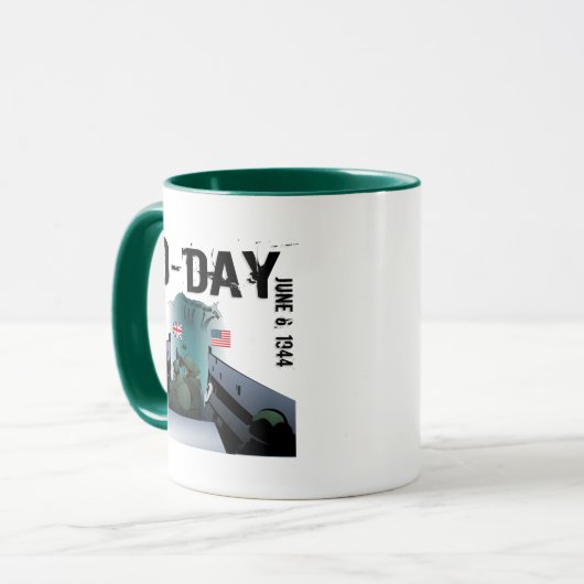Mug JOUR J 6 juin 1944 (Devant gauche)