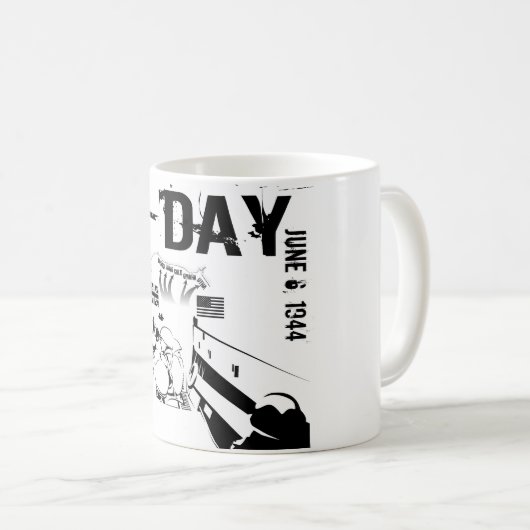 Mug JOUR J 6 juin 1944 (Devant droit)