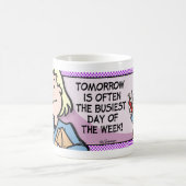 Mug Jour le plus occupé (Centre)