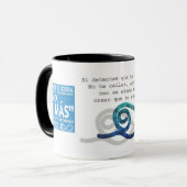 Mug « jour moins infini de le je maltraite (Devant gauche)